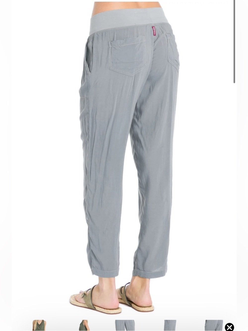 Hard Tail easy crop pants